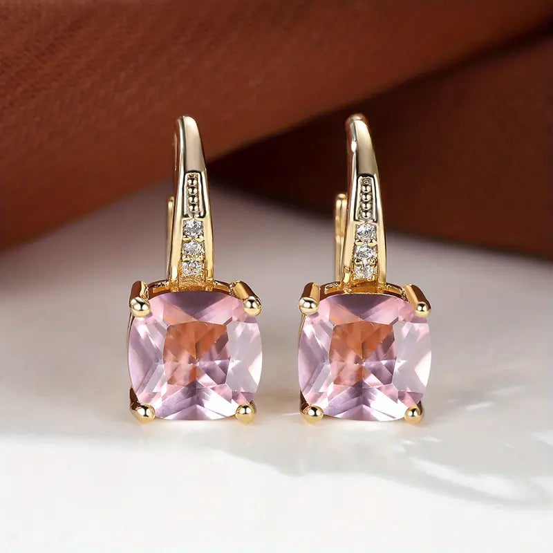 CRÉOLES MYSTIQUE SAPHIR PIERRE | GOLD JEWELLERY