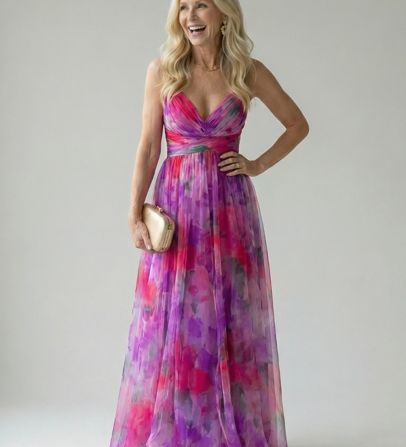 ISEL | SOFT WRAP MAXI DRESS