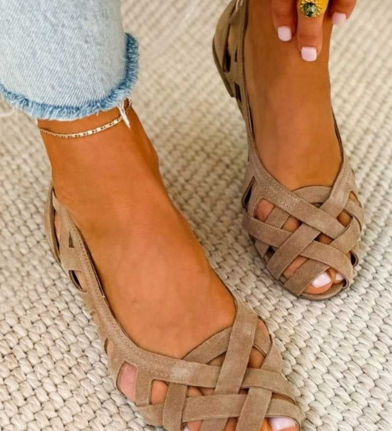 CATERINA | WOVEN ELEGANCE SANDALS