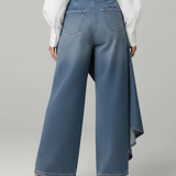 AMÉLIE - WRAP DENIM PANTS