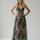 ISEL | SOFT WRAP MAXI DRESS