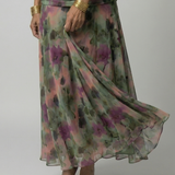 CALEN | OFF-SHOULDER FLOW MIDI DRESS