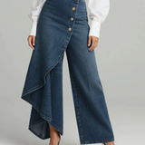 AMÉLIE - WRAP DENIM PANTS