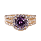 AMETHYST RING | GOLD JEWELLERY