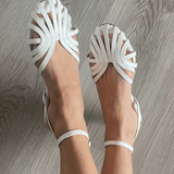 VITTORIA | GOLD JEWEL SANDALS
