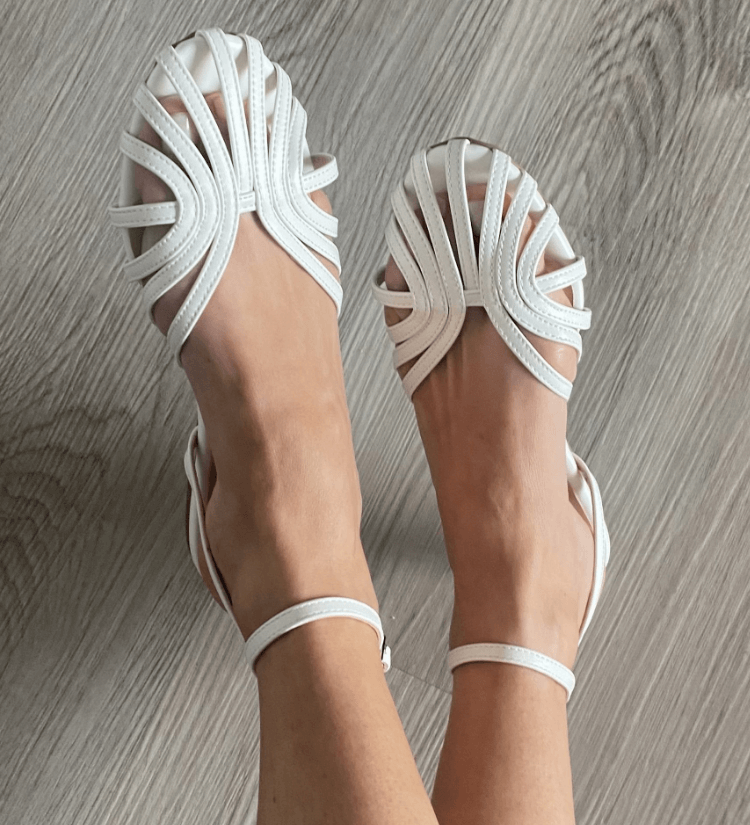 VITTORIA | GOLD JEWEL SANDALS