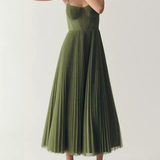 SERAPHINE | ELEGANT DRAPED TULLE DRESS