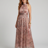 IMOGEN | SLEEVELESS TEXTURED MIDI DRESS