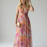 ISEL | SOFT WRAP MAXI DRESS