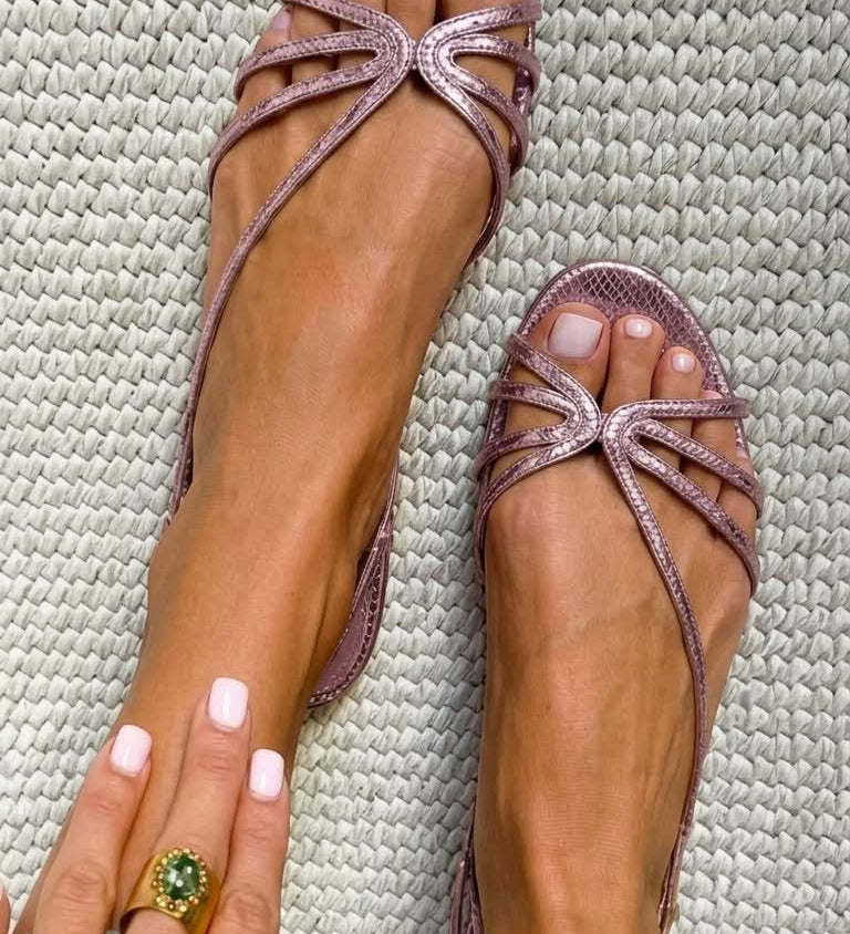 GINEVRA – GOLDEN ELEGANCE SANDALS