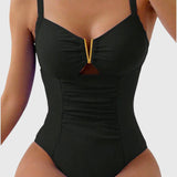 CINZIA | V-NECK SWIMSUIT