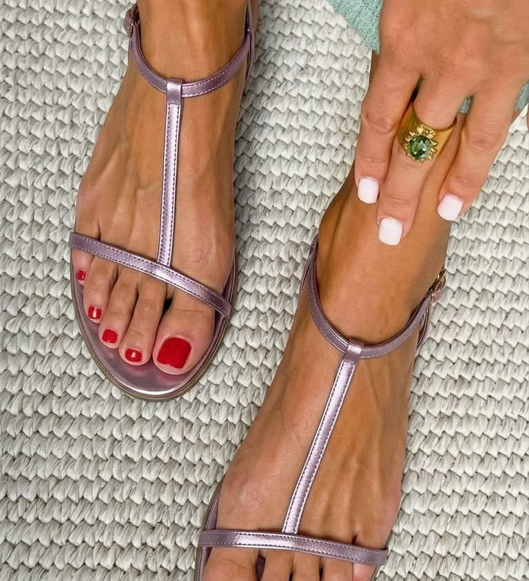 ROSALBA – ELEGANT GOLD SANDALS