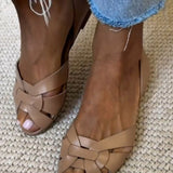SERAFINA | WOVEN NATURE SANDALS