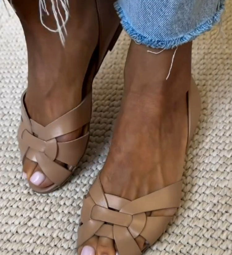 SERAFINA | WOVEN NATURE SANDALS