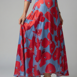 CELINE | WRAP COLLAR MIDI DRESS
