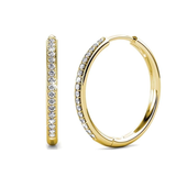 PAVÉ EARRINGS | GOLD JEWELLERY