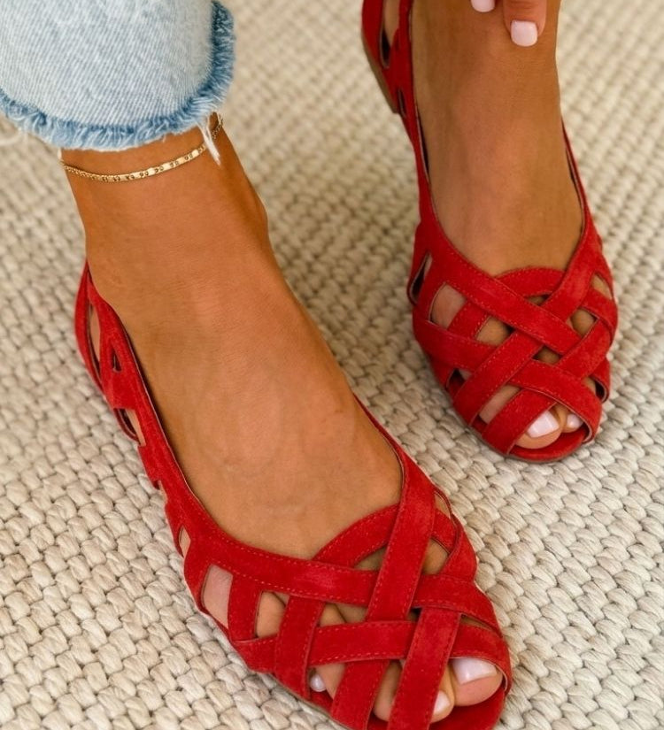 CATERINA | WOVEN ELEGANCE SANDALS