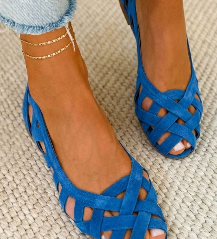 CATERINA | WOVEN ELEGANCE SANDALS