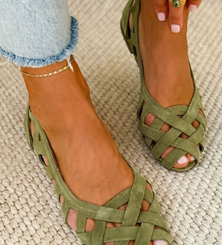 CATERINA | WOVEN ELEGANCE SANDALS