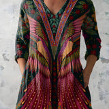 JAYLA | LONG V-NECK BLOUSE