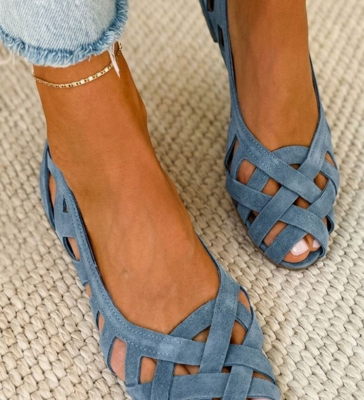 CATERINA | WOVEN ELEGANCE SANDALS