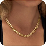 CHUNKY CUBAN LINK NECKLACE | GOLD JEWELLERY
