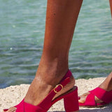 CELESTE – ELEGANT BLUE SANDALS