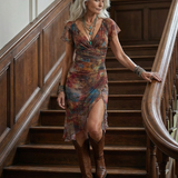 AERIS | RELAXED HALTER MIDI DRESS