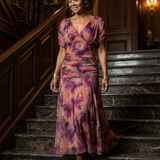 CALEN | OFF-SHOULDER FLOW MIDI DRESS