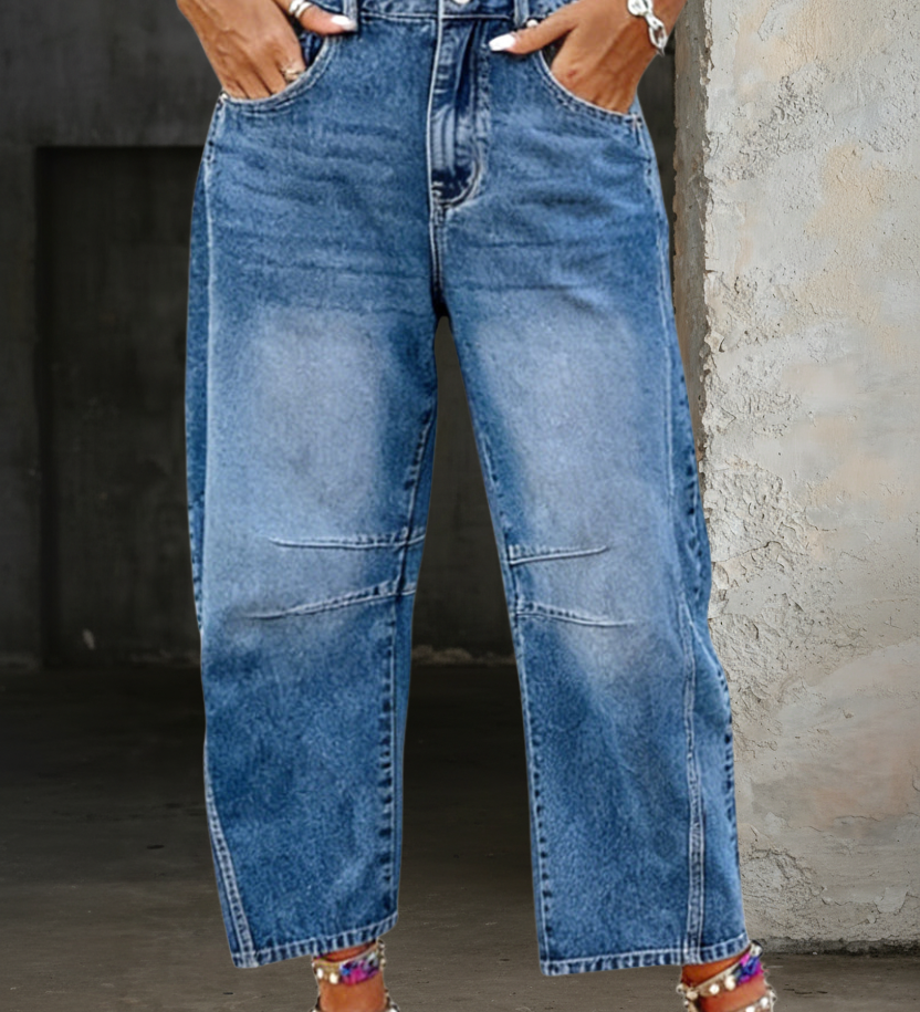 ADELINE - FLARED CASUAL JEANS