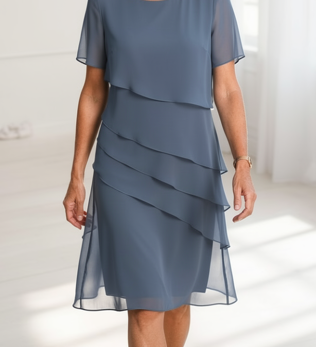 JULIETTE | BASIC RUFFLE DRESS
