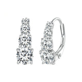 STONE EARRINGS | WHITE GOLD JEWELLERY