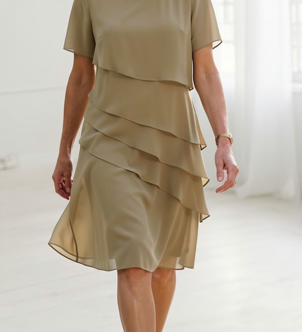 JULIETTE | BASIC RUFFLE DRESS
