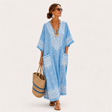 LINA BLUE SKY ETHNIC CAFTAN