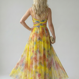 ISEL | SOFT WRAP MAXI DRESS