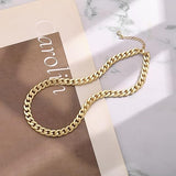 CHUNKY CUBAN LINK NECKLACE | GOLD JEWELLERY