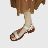 CÉLESTIA | LEATHER ORTHOPEDIC SANDALS