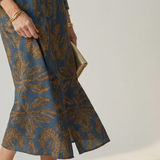 LUNE | NATURAL WRAP MIDI DRESS II