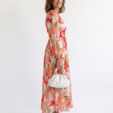 ALTHEA | LONG-SLEEVE FLORAL MAXI DRESS