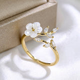 SPRING FLORAL RING | SILVER JEWELLERY