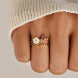 SPRING FLORAL RING | SILVER JEWELLERY