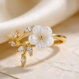 SPRING FLORAL RING | SILVER JEWELLERY