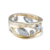 VINTAGE ZIRCONIA RING | GOLD JEWELLERY II