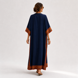 SAMIRA BLUE ETHNIC CAFTAN