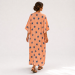 SELMA CORAL STAR CAFTAN