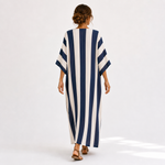 YASMINA BLUE NAVY CAFTAN