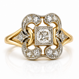 RADIANCE VINTAGE ZIRCONIA RING