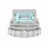 VINTAGE TURQUOISE RING SET | SILVER JEWELLERY