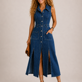 MADELEINE - OPEN FRONT VEST DRESS