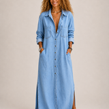 GENEVIÈVE - BUTTON DOWN DRESS